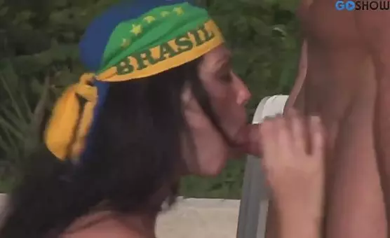 Licking Tension by the Poolside